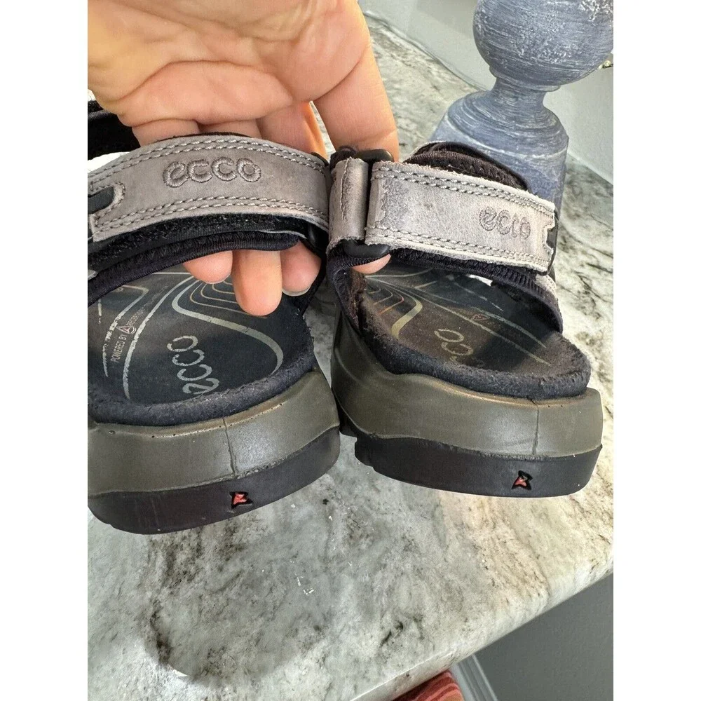 ECCO‎ Off-road performance sandals size 45/US 12 Atmosphere Ice Black
